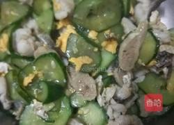 青瓜炒鱼片的做法图解6