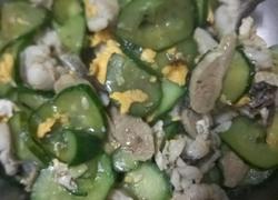 青瓜炒鱼片