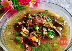 酸菜肉末猪血汤的做法图解9