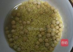 小米糊糊（加黄豆版）的做法图解2