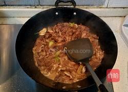 炒羊脸的做法图解8