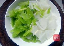 土三鲜炒土三线的做法图解2