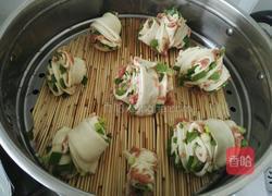 香葱猪肉花卷的做法图解13