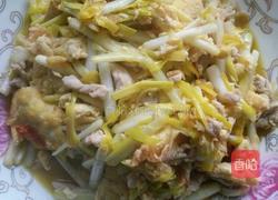 蒜黄肉丝炒鸡蛋的做法图解6