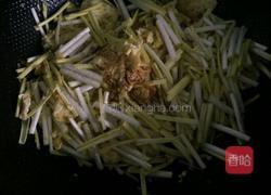 蒜黄肉丝炒鸡蛋的做法图解4