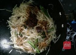 炒萝卜丝的做法图解4