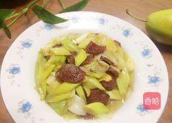 腊肠炒大葱的做法图解12