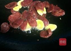 腊肠炒大葱的做法图解7