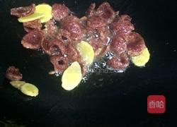 腊肠炒大葱的做法图解8