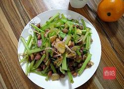爽口芹菜花生拌的做法图解10