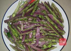 青椒炒眉豆的做法图解2