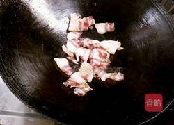 腊肉炒菜苔的做法图解2