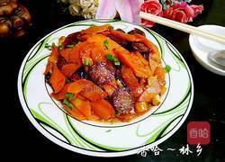 香肠炒胡萝卜的做法图解8