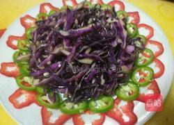 凉拌紫甘蓝的做法图解9