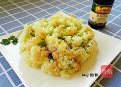 豉油淋花菜的做法图解9