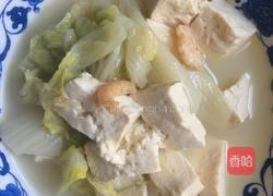 清淡白菜豆腐虾米汤的做法图解11