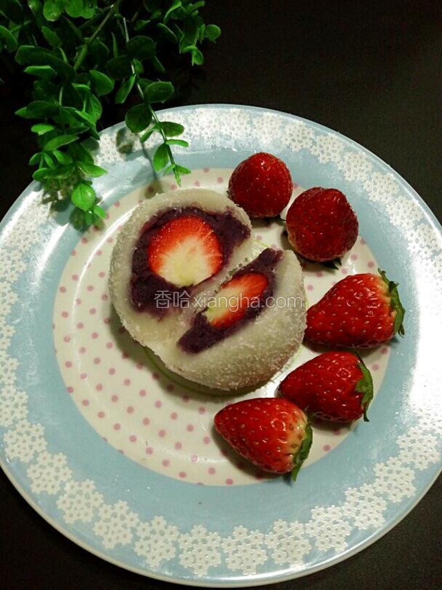 紫薯麻糍