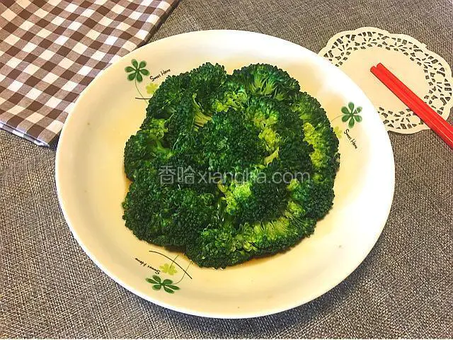 清蒸西兰花
