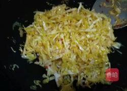 蒜香卷心菜的做法图解9