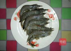 蒜蓉辣酱烧虾的做法图解2