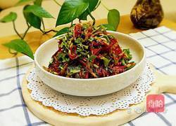 萝卜丝拌海蜇的做法图解7