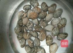 凉拌蛤蜊金针菇的做法图解2