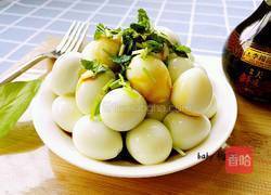 凉拌鹌鹑蛋的做法图解7