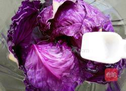 紫甘蓝拌豆腐皮的做法图解2