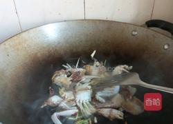 螃蟹炒蛋的做法图解3