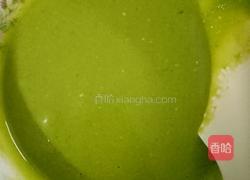 菠菜山药泥蛋糕卷的做法图解8