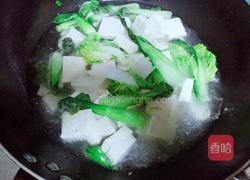 青菜炖豆腐的做法图解6
