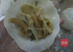 土豆酸菜素包子的做法图解18
