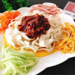 黄豆酱拌面的做法[图]
