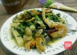 海鲜炒年糕的做法图解13