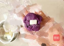 奶酪酸奶紫薯球的做法图解10