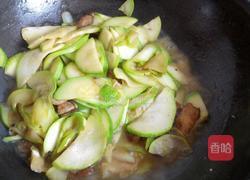 肉炒西葫芦的做法图解8