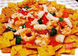 海鲜锅巴的做法图解1