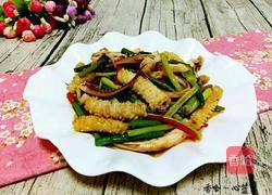 蒜苔炒鱿鱼的做法图解10