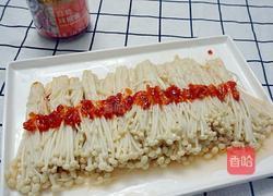 剁椒金针菇的做法图解4