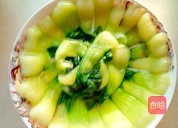 香菇油菜的做法图解1