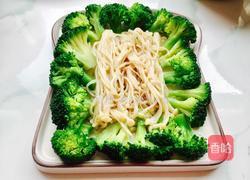 金针西兰花的做法图解5