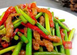 蒜薹炒肉的做法图解14