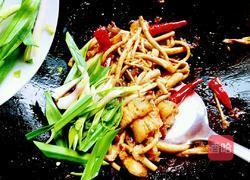 干锅茶树菇(无盐版)的做法图解11