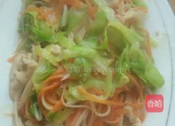 滑肉三丝饭团的做法图解4