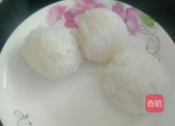滑肉三丝饭团的做法图解5