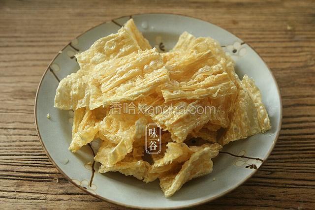 腐皮掰块。