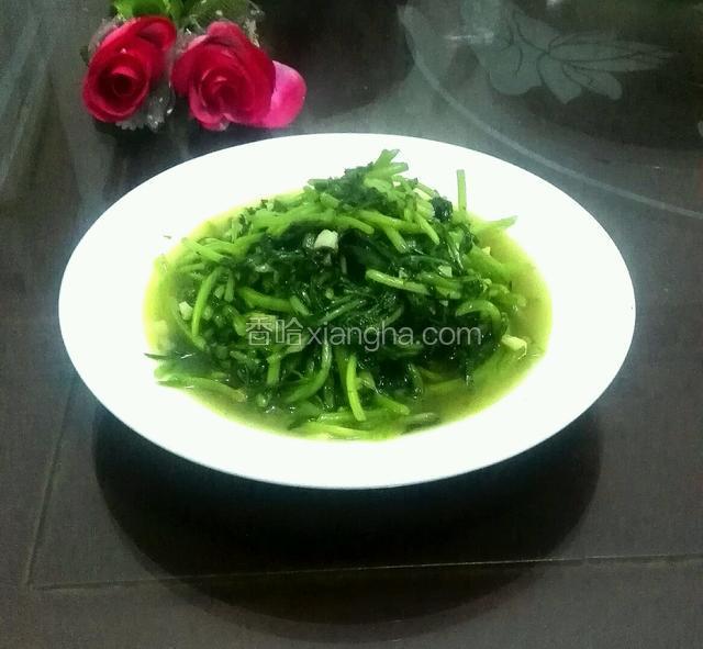 蒜泥茼蒿