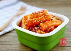 白菜炒年糕的做法图解9