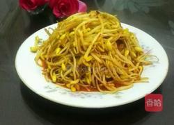 老干妈炝豆芽的做法图解7