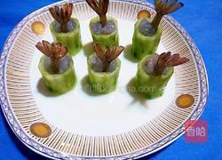 黄瓜鲜虾盅的做法图解5